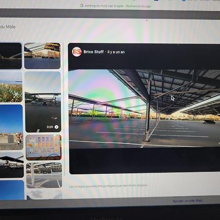 Studio Cap D Agde Vue Port Eksteriør bilde